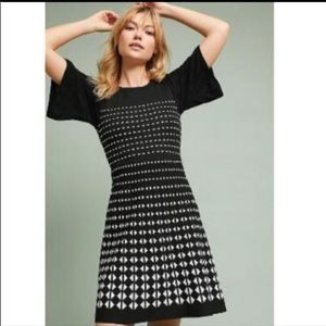 Anthropologie Akemi + Kin Patterned Sweater Dress